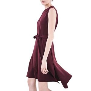 Theory DESZA CREPE ADMIRAL DARK CURRENT Sleeveless Dress WOMEN ‎ 2